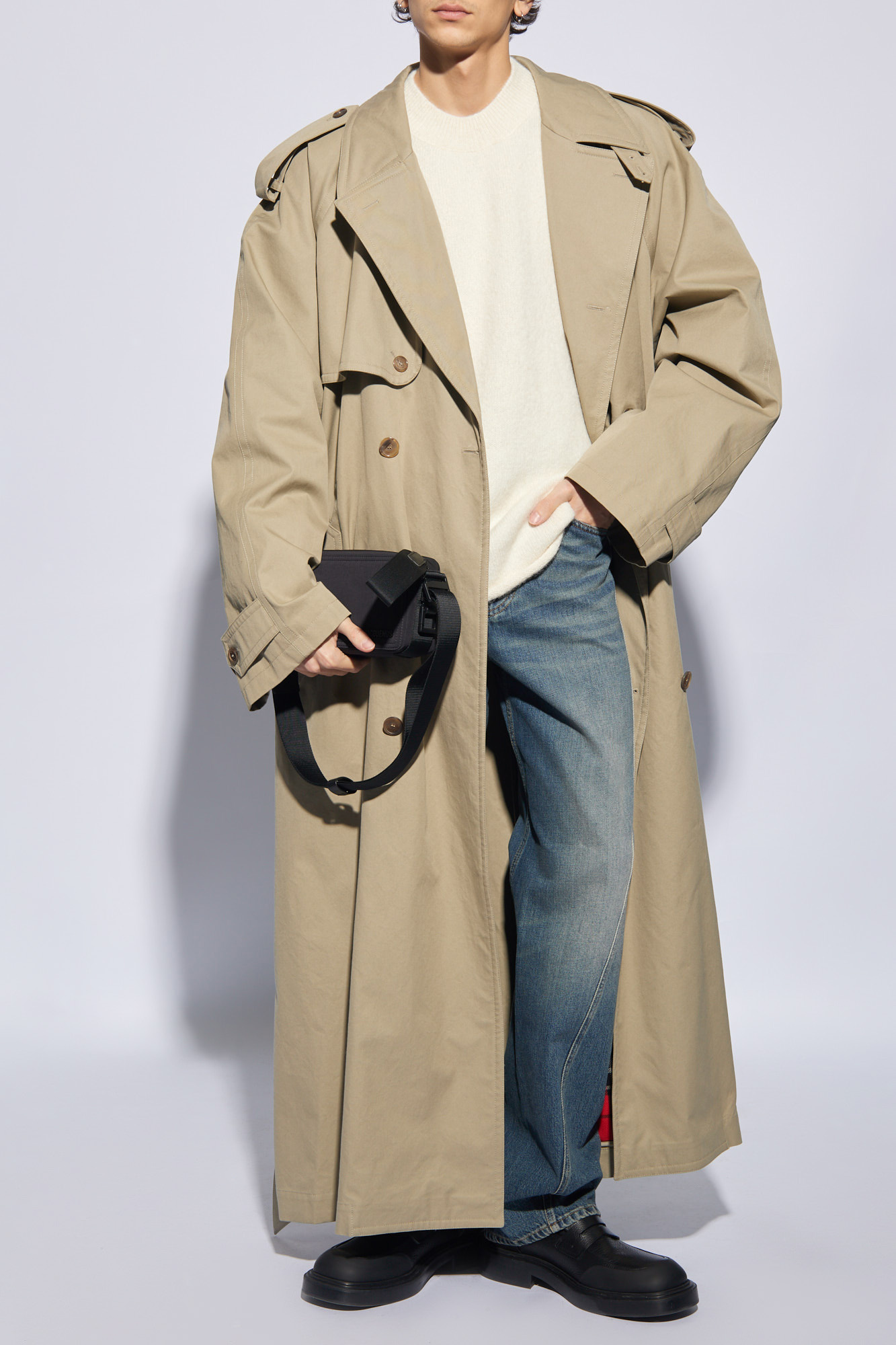 Topman hayden oversize discount overcoat